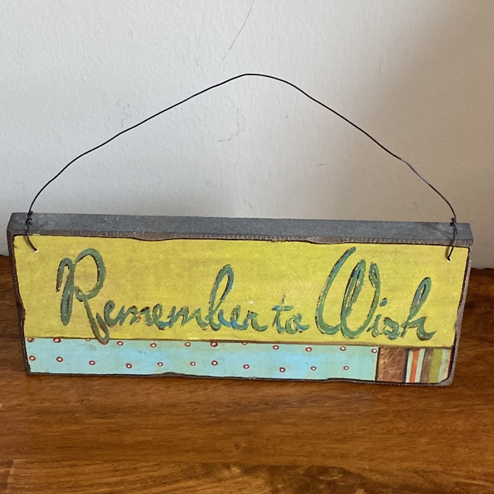 Kate McRostie Decorative Inspirational Wall Hanging Sign Plaque 8”